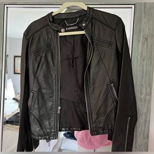 Express Women’s Leather jacket-size XS